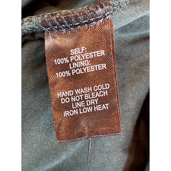 Lulus Womens Backless Lace Sheath Dress Short Sleeves Back Zip Green Size Small - Picture 10 of 11